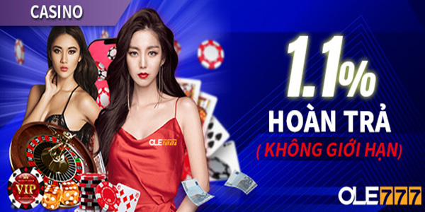 Đăng ký casino online Ole777 nhận nhiều ưu đãi hấp dẫn